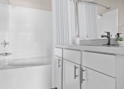 Thumbnail 56 of 66 - Bathroom in 2 Bedroom/2 Bath Floorplan at Element Apartments Las Vegas Nevada