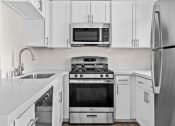 Thumbnail 47 of 66 - Kitchen in 2 Bedroom/2 Bath Floorplan at Element Apartments Las Vegas Nevada
