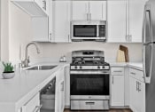 Thumbnail 45 of 66 - Kitchen in 2 Bedroom/2 Bath Floorplan at Element Apartments Las Vegas Nevada