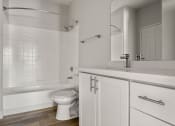 Thumbnail 52 of 66 - Bathroom in 2 Bedroom/2 Bath Floorplan at Element Apartment Homes Las Vegas Nevada