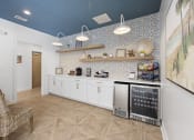 Thumbnail 4 of 35 - Savannah, GA Apartments – The Palms at Chatham– clubhouse with kitchen