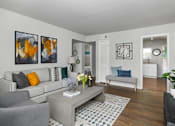 Thumbnail 6 of 21 - Collier Flats Apartments in Atlanta GA photo of living room