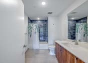 Thumbnail 6 of 20 - Countyline Apartments in Miami FL photo of  bathroom with long vanity