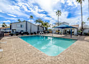 Thumbnail 2 of 37 - Tucson, AZ Apartments – Midtown on Seneca – Photo of Luxury Swimming Pool