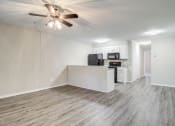 Thumbnail 6 of 10 - The Element at 3900 Living Room with Kitchen in view