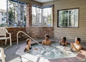 Thumbnail 23 of 35 - Apartments For Rent In Everett, Washington - Woodbrook - Outdoor Jacuzzi.