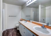 Thumbnail 10 of 30 - Dual Sinks in Master Bathroom in specific apartments