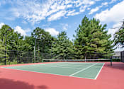 Thumbnail 10 of 25 - Lancaster Place Apartments in Calera Alabama photo of tennis court