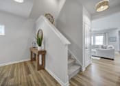 Thumbnail 9 of 19 - Spacious interior of pet-friendly townhome in Indian Trail, NC with open layout