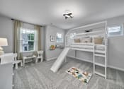 Thumbnail 16 of 19 - Bright and airy room with bunk bed in pet-friendly townhome in Indian Trail, NC