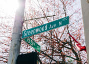 Thumbnail 44 of 50 - Greenwood Ave and 85th Street Sign