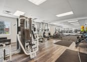 Thumbnail 10 of 14 - Townhomes In Burnsville, MN for Rent – Summit Townhomes - the gym is equipped with weights and other exercise equipment