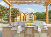 Thumbnail 11 of 16 - St. Ives Crossing apartments in Stockbridge Georgia photo of outdoor grills