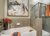 Thumbnail 9 of 35 - Separate Glass-Enclosed Shower