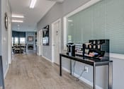 Thumbnail 10 of 17 - Apartments for Rent Coeur D'Alene - Trail Lodge - Complimentary Coffee Bar in Clubhouse