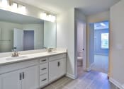 Thumbnail 8 of 19 - cedar ridge townhomes charlotte nc interior master bathroom and bedroom