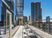 Thumbnail 26 of 31 - 3thirty3 new rochelle ny apartment high rise photo of outdoor seating area overlooking skyline views