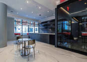 Thumbnail 14 of 31 - 3thirty3 new rochelle ny apartment high rise photo of amenity area with pub seating and marble flooring