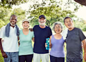 Thumbnail 16 of 18 - Seniors staying active and fit at Sage 5430, a senior living community near Lilburn and Roswell