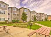 Thumbnail 5 of 44 - BBQ and Picnic Tables at Valley Springs Apartments