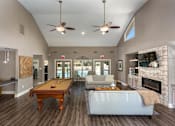 Thumbnail 12 of 14 - Clubhouse with fireplace in Stockbridge GA apartment community