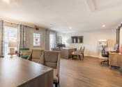 Thumbnail 14 of 20 - The Jaunt Apartments in Charleston South Carolina photo of clubhouse with seating and a tv