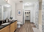 Thumbnail 6 of 29 - Sage at 1240 apartments in Mount Pleasant South Carolina photo of bathroom with view of closet