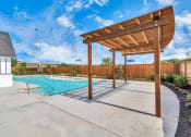 Thumbnail 34 of 34 - a backyard with a pool and a pergola