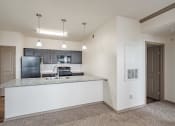 Thumbnail 4 of 21 - the preserve at ballantyne commons apartment living room and kitchen