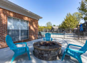Thumbnail 7 of 29 - Twin Oaks Apartments in Hattiesburg Mississippi photo of firepit