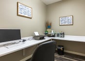 Thumbnail 17 of 29 - Twin Oaks Apartments in Hattiesburg Mississippi photo of business center