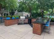 Thumbnail 18 of 20 - outdoor kitchen with grills