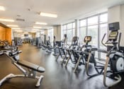 Thumbnail 11 of 20 - fitness center with cardio equipment