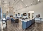 Thumbnail 3 of 40 - Photo of inside of Village of Rowletts Apartment Clubhouse.