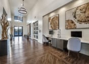 Thumbnail 1 of 40 - Photo of inside of Village of Rowletts Apartment Clubhouse.