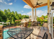 Thumbnail 15 of 27 - Villas at Hannover Apartments in Stockbridge, GA photo of private balcony and patio