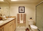 Thumbnail 6 of 14 - glass enclosed shower
