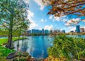 Thumbnail 23 of 23 - nearby lake view near Woodlake Villas apartments in Orlando FL