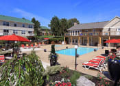 Thumbnail 13 of 20 - outdoor swimming pool at apartment