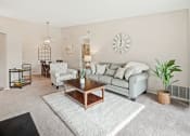 Thumbnail 3 of 33 - Spacious Apartment Living Room in Clarkston, MI