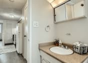 Thumbnail 8 of 28 - bathroom storage at South Federal Apartments