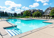 Thumbnail 21 of 33 - outdoor swimming pool at River Oaks Apartments