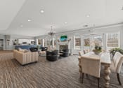 Thumbnail 25 of 30 - Apartment community clubhouse in