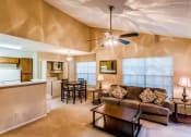Thumbnail 2 of 13 - Living room at Rosewood Apartments