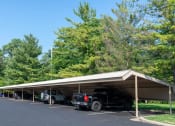 Thumbnail 10 of 15 - Carports at apartment complex