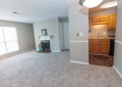 Thumbnail 7 of 23 - open apartment floor plan