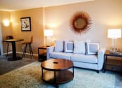 Thumbnail 9 of 27 - Living room in apartment