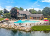 Thumbnail 24 of 33 - Apartment Clubhouse and Swimming Pool