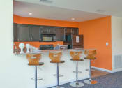 Thumbnail 14 of 20 - clubhouse kitchen at West Carrollton Apartments