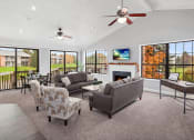 Thumbnail 19 of 33 - Clubhouse at apartment community in Clarkston, MI